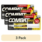Combat Max Roach Killing Gel for Indoor and Outdoor Use, 1 Syringe, 2.1 Ounces