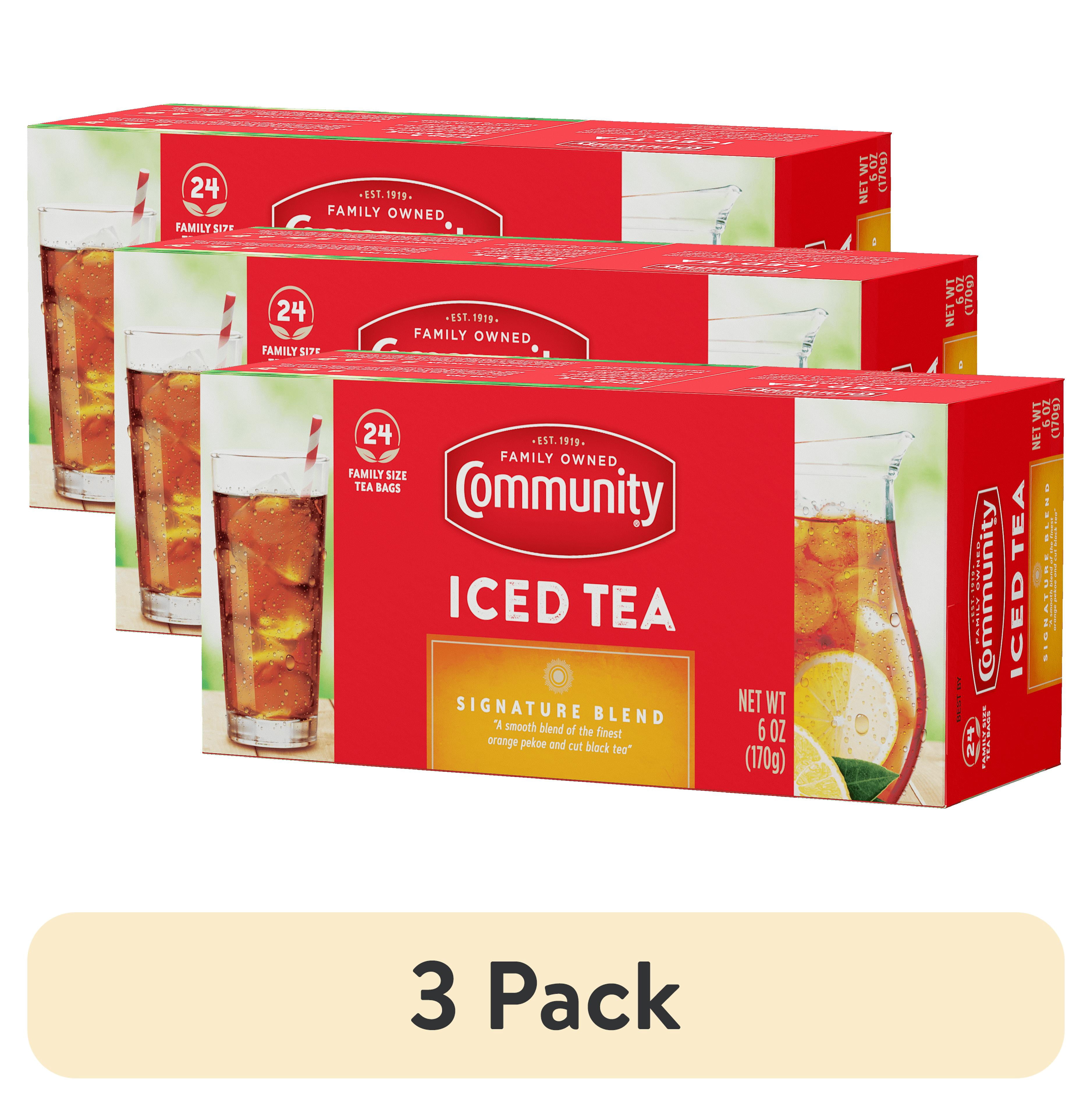 (3 pack) Community Coffee Signature Iced Tea 24 Ct Box