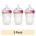 thumbnail image 1 of (3 pack) Comotomo Baby Bottle, Double Pack, 8 oz Pink, 1 of 7