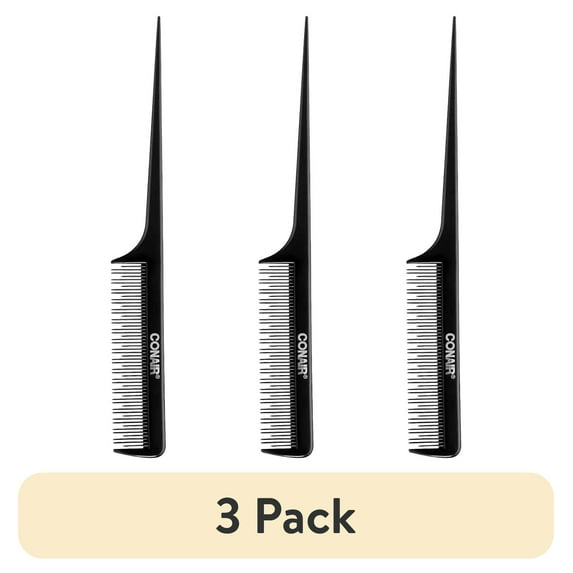 (3 pack) Conair Volumize & Lift Hair Comb & Brush, 2 Ct