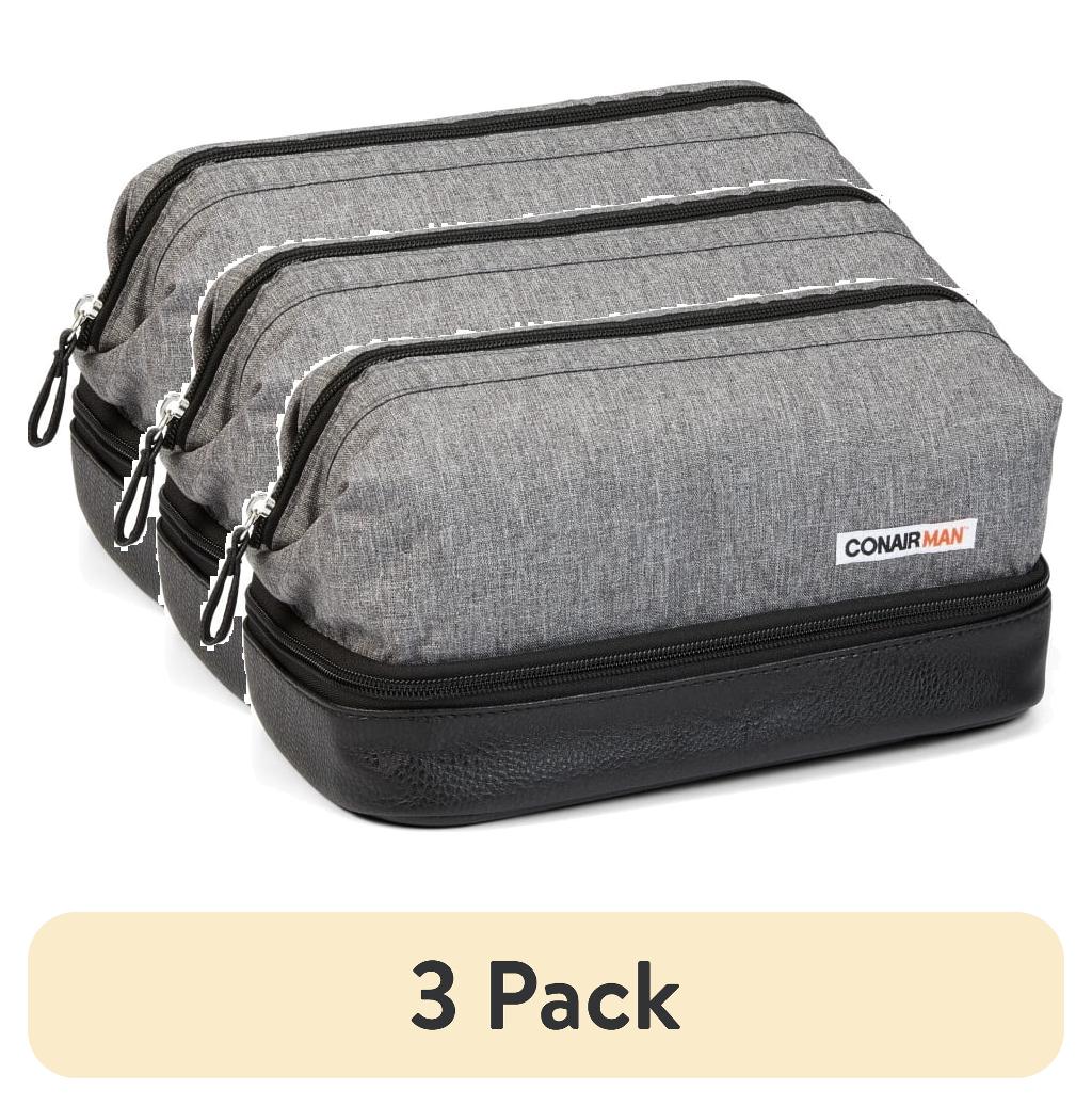 allhercom toiletry travel bag Clear TSA Approved 3-1-1 for Carry On/Quart Size Transparent Liquids Pouch for Airport Security/Reusable See Through Vinyl & PVC Mesh interior panel for clear view TUMI - Alpha Hanging Travel