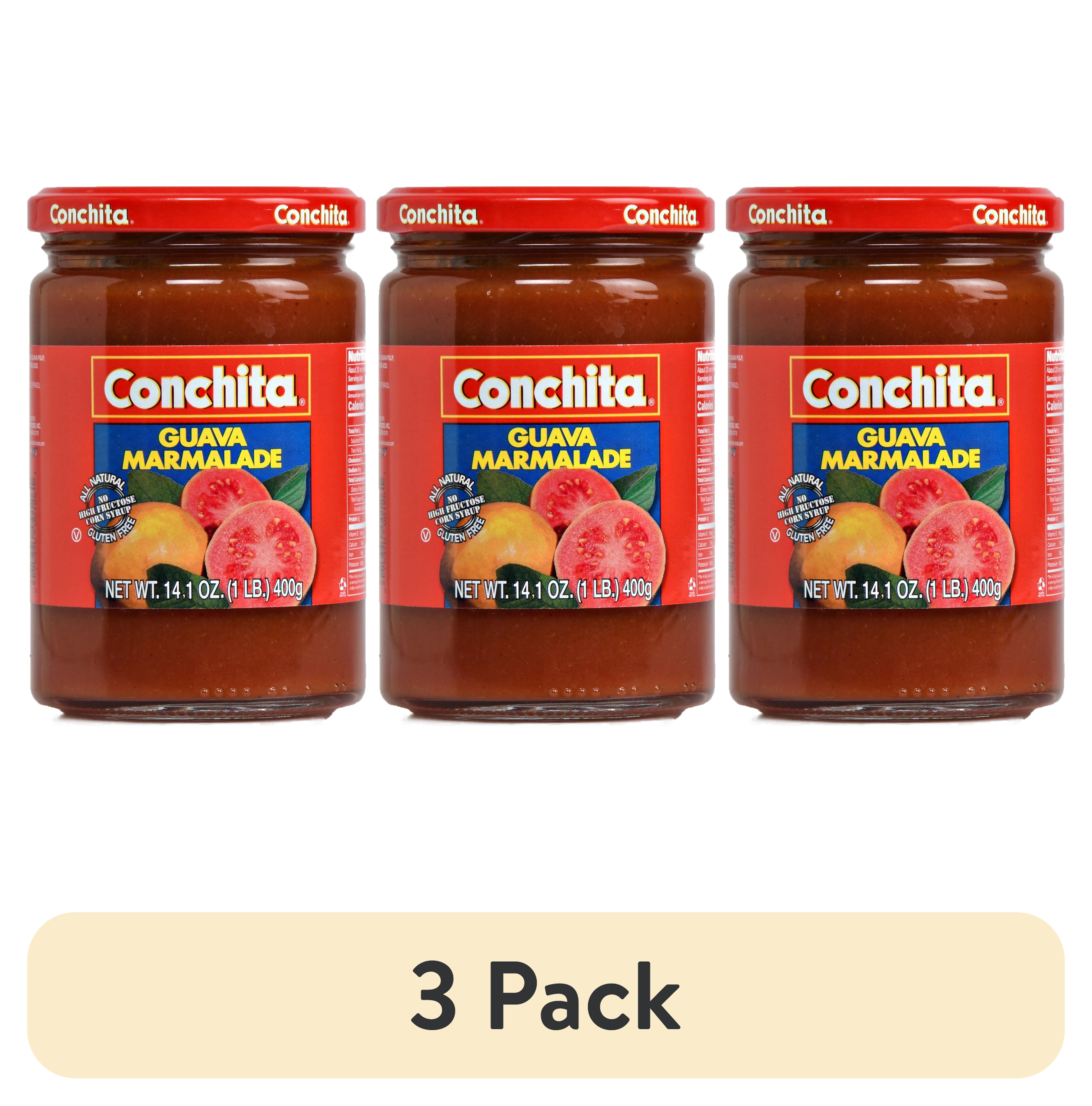 (3 pack) Conchita Guava Marmalade, 14 oz, Pack of 12