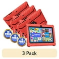 thumbnail image 1 of (3 pack) Contixo V8 Kids Tablets, Educational Tablets for Kids with Learning Apps and Kid-Proof Tablet Case, 7”, Red, 1 of 11