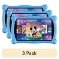 thumbnail image 1 of (3 pack) Contixo 7" Kids Tablet Bundle, 50 FREE Disney Storybooks, Educational Android Tablet for Ages 3-12, 32GB, STEM Learning, Parental Controls, with Kid-Safe Headphones & Case - Blue, 1 of 11
