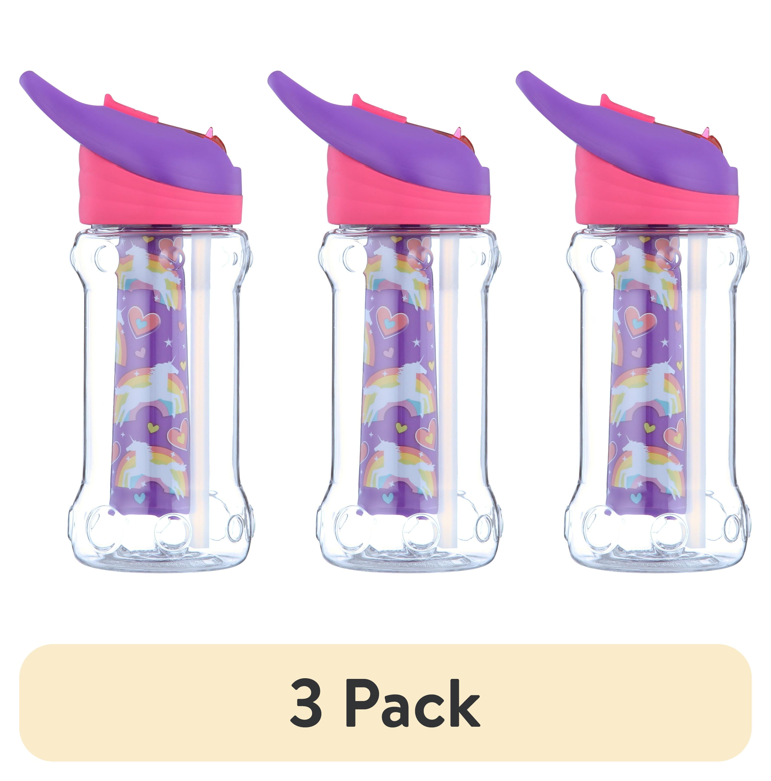 (3 pack) Cool Gear 14oz Paloma Bottle Unicorn
