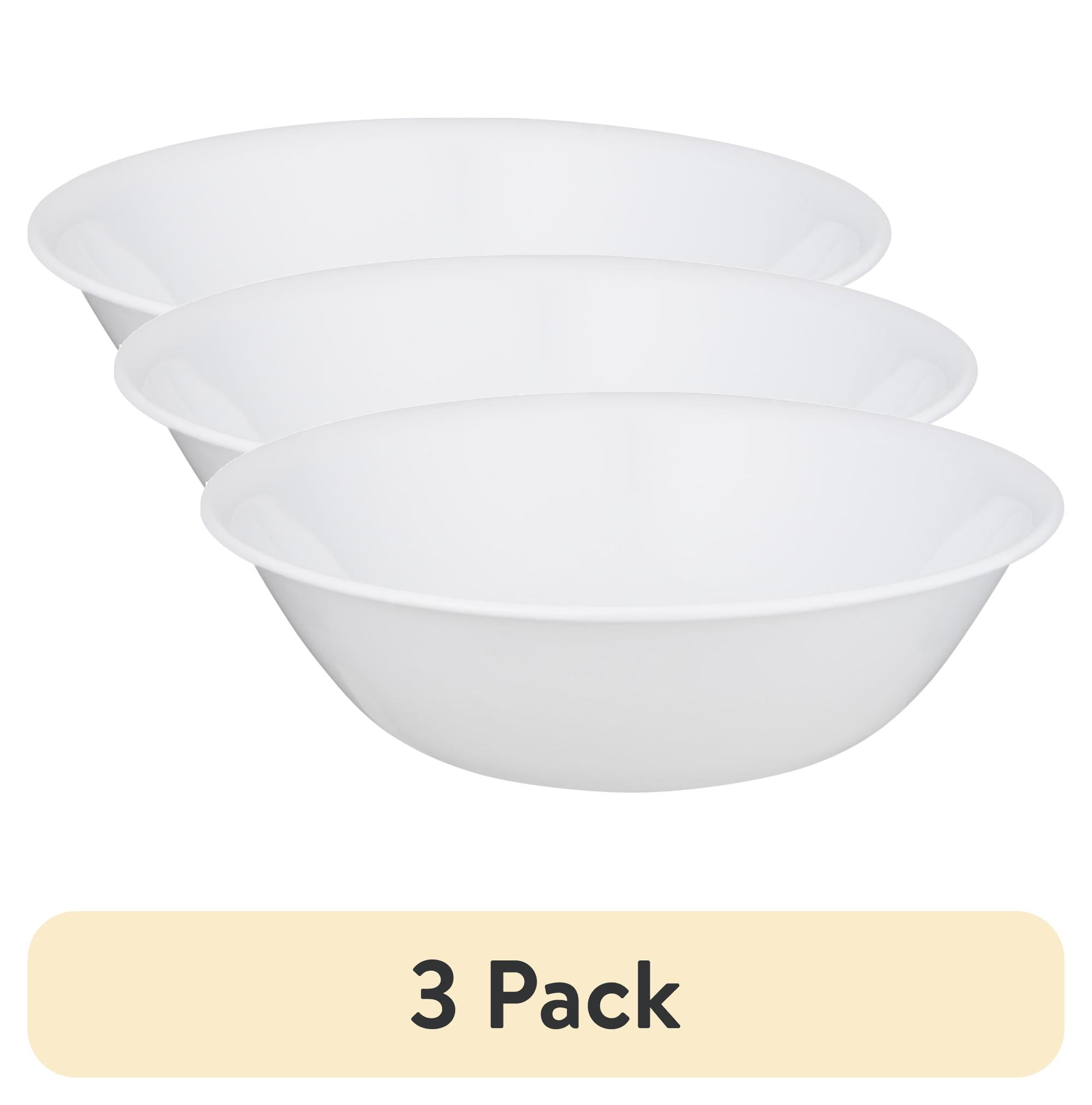 pack) Corelle Classic Winter Frost White, Serving Bowl, 2-Quart
