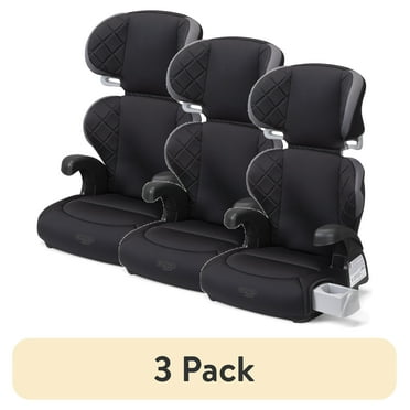 (3 pack) Cosco Kids Pronto Trend Belt-Positioning Booster Car Seat, Sonic Diamonds, Toddler, Unisex