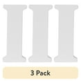 thumbnail image 1 of (3 pack) Cousin DIY 3" White Wood Letter I, 1 of 9