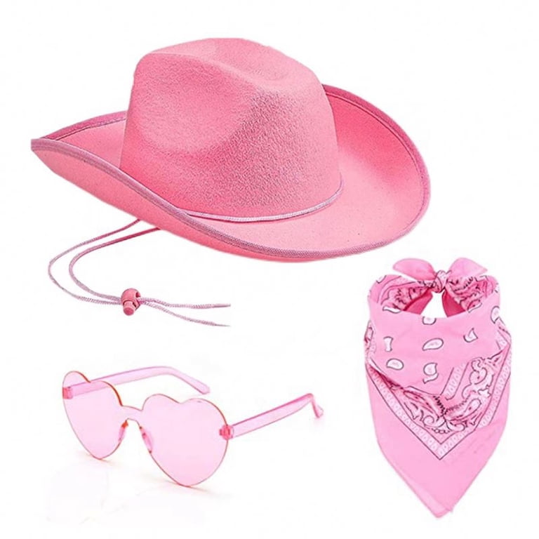 3 pack Cowgirl Hat or Cowboy Hat And Bandana Heart  display picture 1