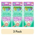 thumbnail image 1 of (3 pack) Crayola Colors of Kindness Colored Pencils, School Supplies, 12 Ct, Beginner Child, 1 of 9