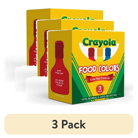 (3 pack) Crayola Food Color