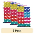 thumbnail image 1 of (3 pack) Crayola Hair, Butterfly Twin Bead Elastics, Assorted Colors, Kids 3 Years and up, 14 Count, 1 of 11