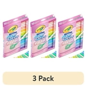 (3 pack) Crayola Supertips Pastel Markers, 20ct, Washable Markers, Cute School Supplies, Classroom Must Haves, Aesthetic Gift for Teachers and Kids, Ages 4+