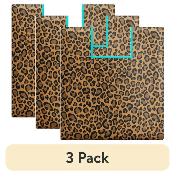 (3 pack) Create It 18"x21" 100% Cotton Cheetah Precut Sewing & Craft Fabric, Brown 1 Piece