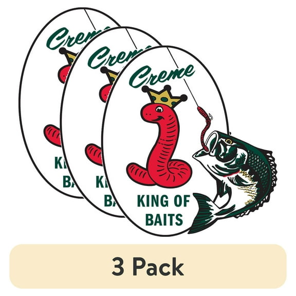 (3 pack) Creme 1.5" Spoiler Shad Swim Bait Fishing Lure, Chartreuse