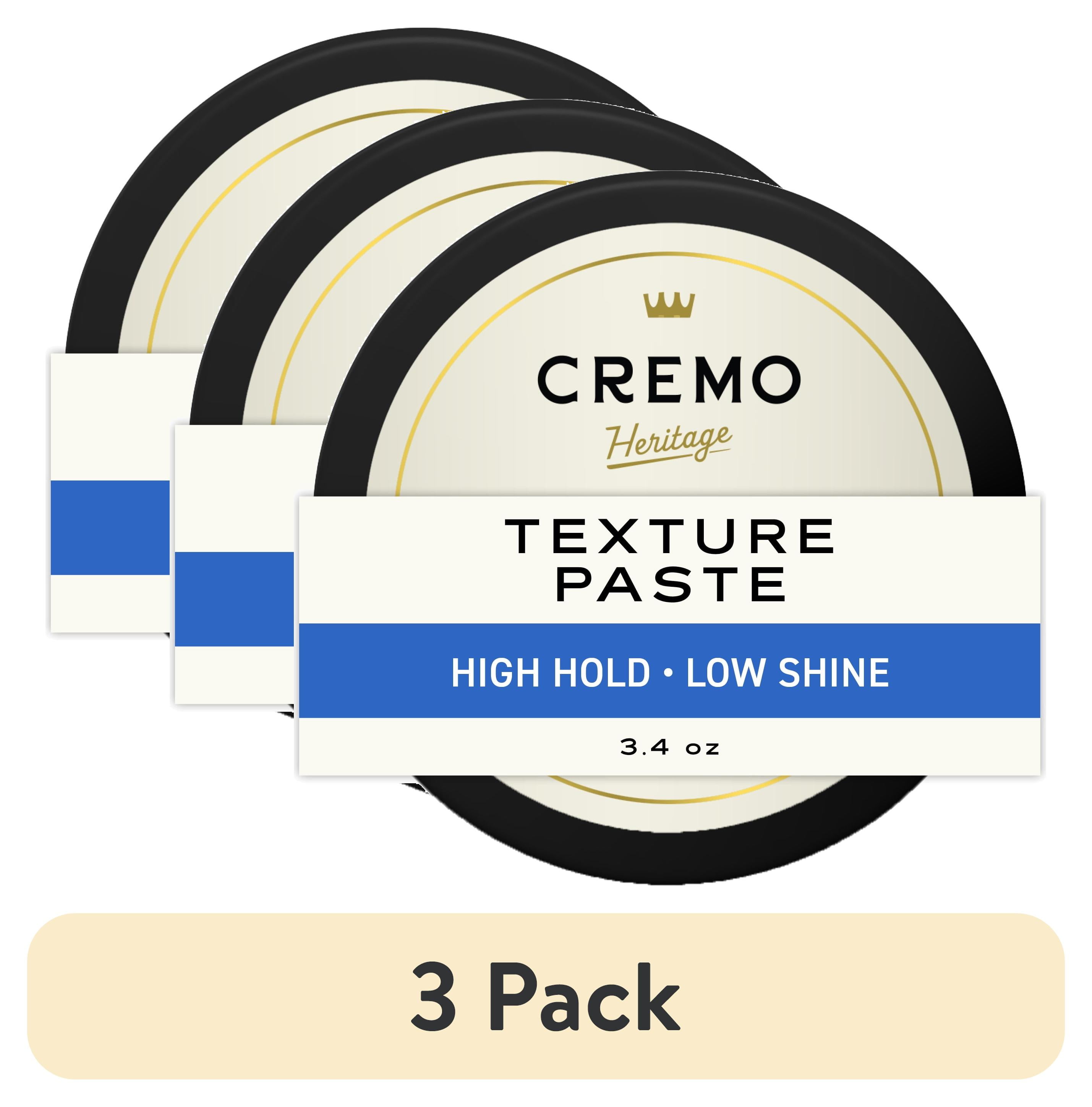 Cremo Barber Grade Hair Texture Paste for Men, 3.4oz - Walmart.com