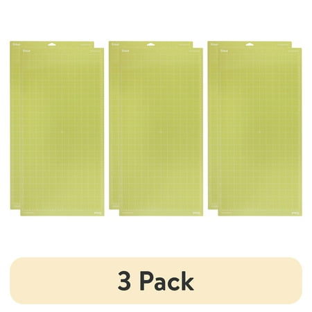 (3 pack) Cricut StandardGrip Machine Mat ,12 in x 24 in (2 ct), Green