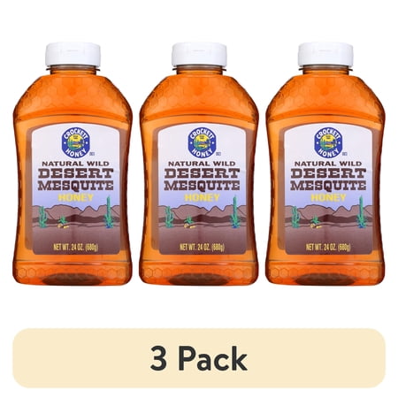(3 pack) Crockett's Desert Mesquite Honey