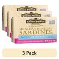 thumbnail image 1 of (3 pack) Crown Prince Natural Skinless & Boneless Sardines in Water, 4.37 oz Can, 1 of 12