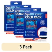(3 pack) CryoMAX Medium 8-Hour Reusable Cold Pack Therapy