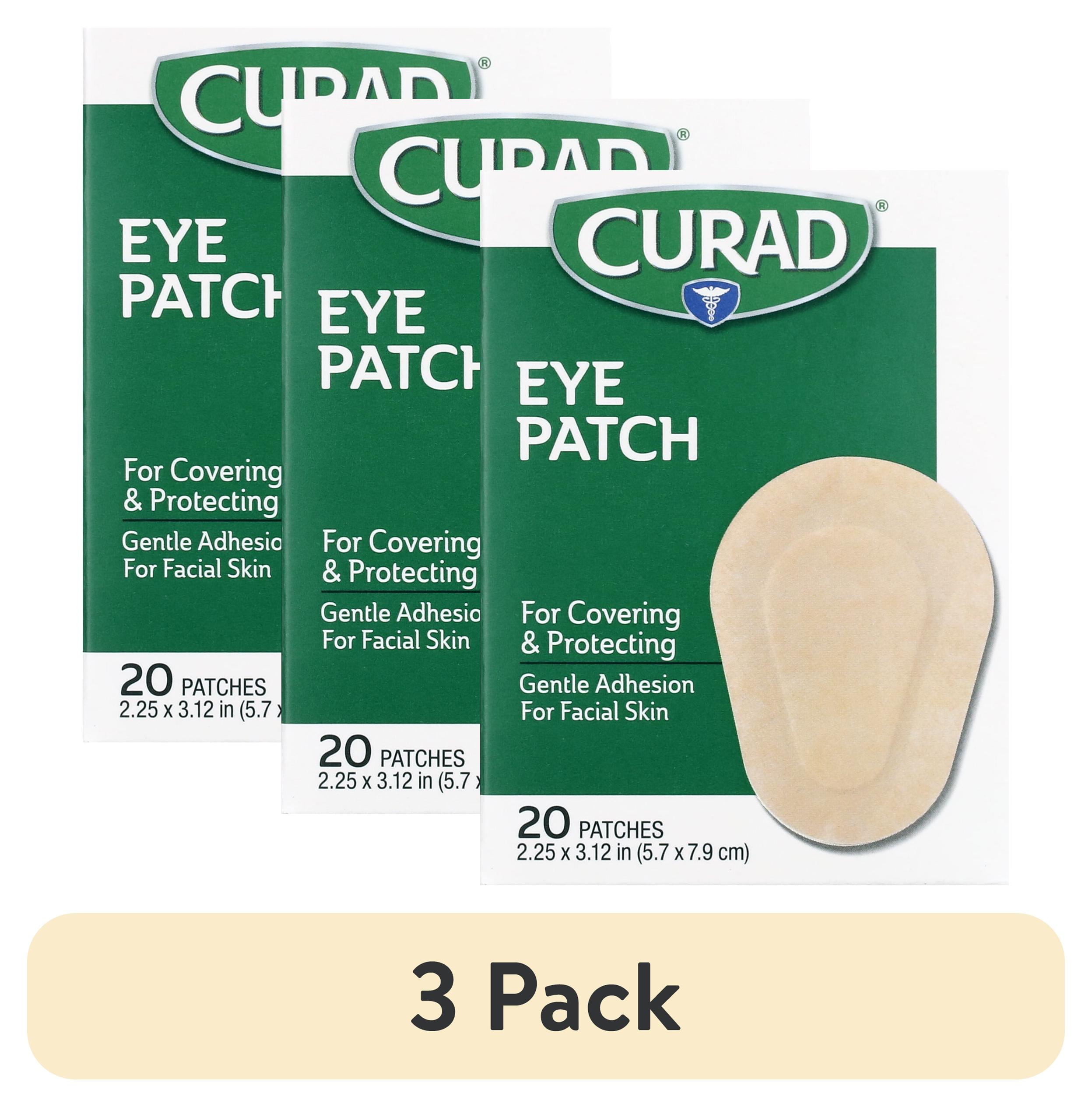 (3 pack) Curad Medline Industries Eye Patch, 20 ea