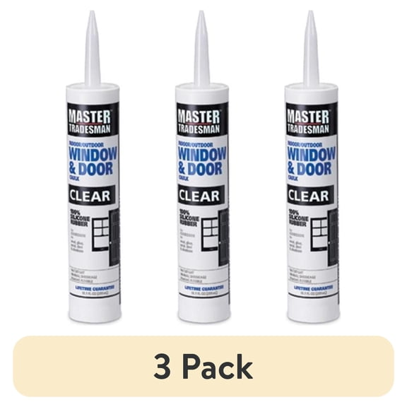 (3 pack) DAP EC 9.8OZ CLR Sili Caulk