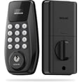 thumbnail image 1 of (3 pack) DESLOC C110-W Touchscreen Fingerprint Smart Lock, Keyless Entry Front Door Lock, Black Keypad Door Lock, Auto-Lock, Anti-Peep Code, IP54 Weatherproof, 1 of 12