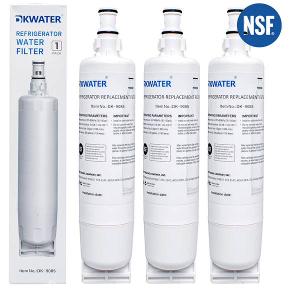 DKWATER 9085 White Water Filter, 3-Pack, 300 Gallons