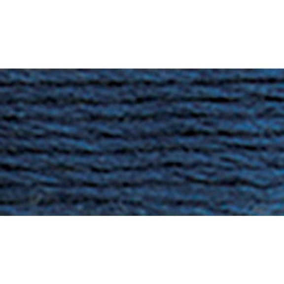 (3 pack) DMC Mouline 117-311 Six-Strand Embroidery Thread, Medium Navy Blue, 8.7-Yards