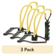 3 pack Daisy B52 Slingshot with Molded Sure-Grip Handle and Flexible Wrist Support for Precision Shooting
