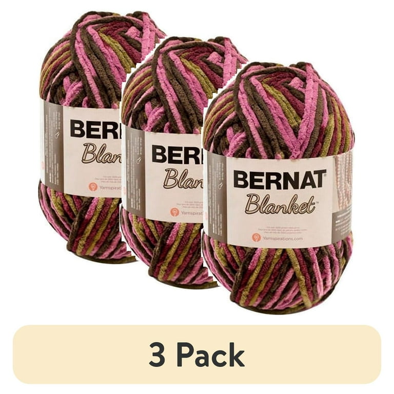 Bernat Yarn Bernat Plum Chutney Pack) Darice Bernat Super Bulky