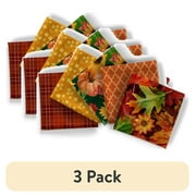 (3 pack) David Textiles 18" x 21" 100% Cotton Harvest, Multi-color, for Quilting & Sewing, 5 Pieces