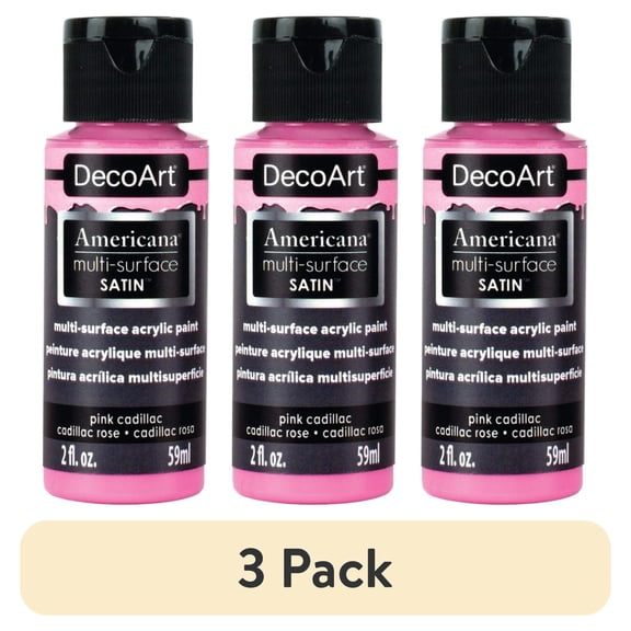 (3 pack) Americana Multi-Surface Acrylics - 2oz