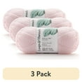 thumbnail image 1 of (3 pack) Delicate DK Yarn by Loops & Threads - Yarn for Knitting - Crochet - Weaving - and Arts & Crafts - Pink - Acrylic Yarn - 4 oz, 1 of 3