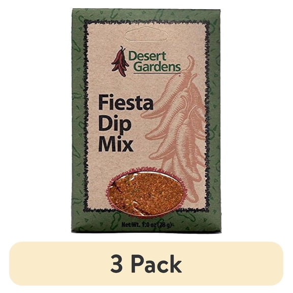 (3 pack) Desert Gardens Fiesta Dip Mix