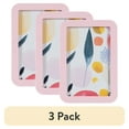thumbnail image 1 of (3 pack) DesignOvation 4x6 Rounded Basic Pink Decorative Tabletop Picture Frame, 1 of 12