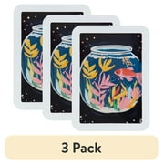 (3 pack) DesignOvation 5x7 Rounded Basic White Decorative Tabletop Picture Frame