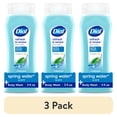 thumbnail interactive-video image 1 of (3 pack) Dial Spring Water Body Wash, Refresh & Renew, Gentle on All Skin Types, 3 fl oz, 1 of 13