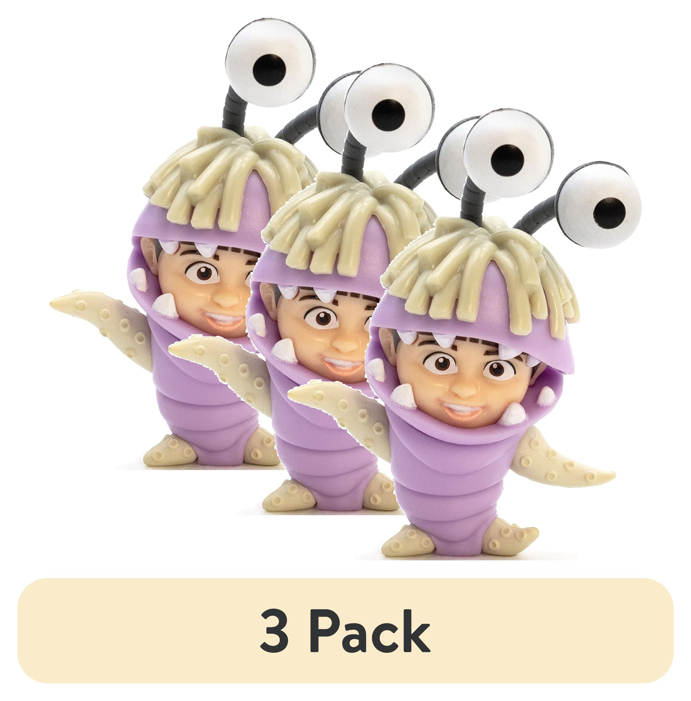 (3 pack) Disney Pixar 3 Years and Up Boo Mini Figure with Articulated Arms, 3"