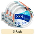 thumbnail image 1 of (3 pack) Dixie Disposable Paper Plates, 10", Multi-Color, 100 Count, 1 of 14