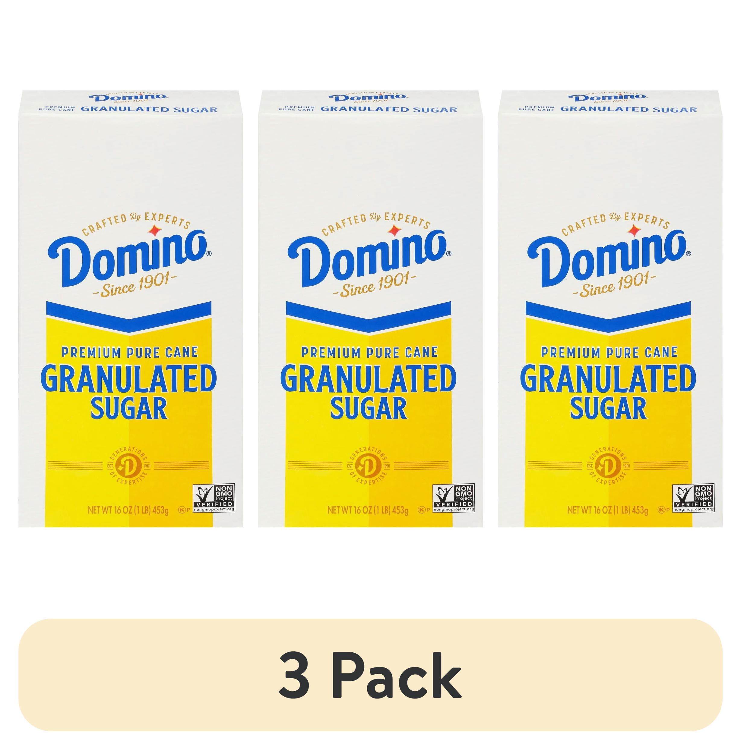 (3 pack) Domino Confectioners Sugar, 16 oz (1lb), Powdered Cane Sugar ...