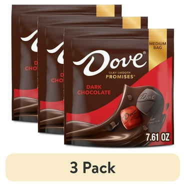 (3 pack) Dove Promises Dark Chocolate Candy - 7.61 oz Bag