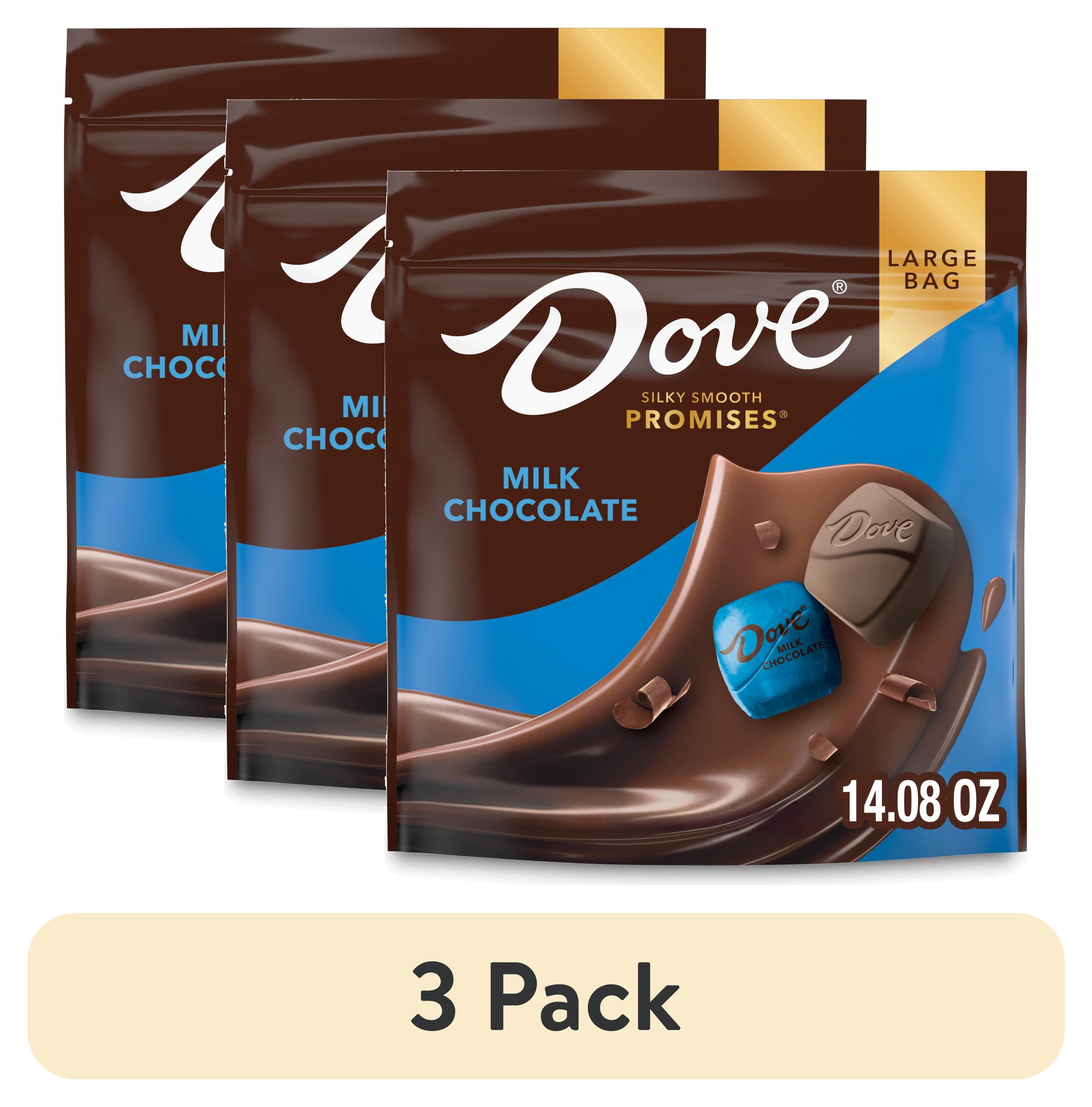 (3 pack) Dove Promises Milk Chocolate Candy - 14.08 oz Bag