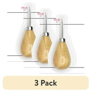 (3 pack) Dritz Home Awl with Wooden Handle, 1 Count