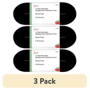 (3 pack) Dritz 3/4" Sewing & Crafting Non-Roll Elastic Value Pack Black 6 Yards