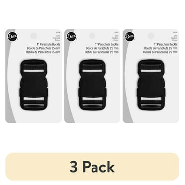 (3 pack) Dritz Parachute Buckle