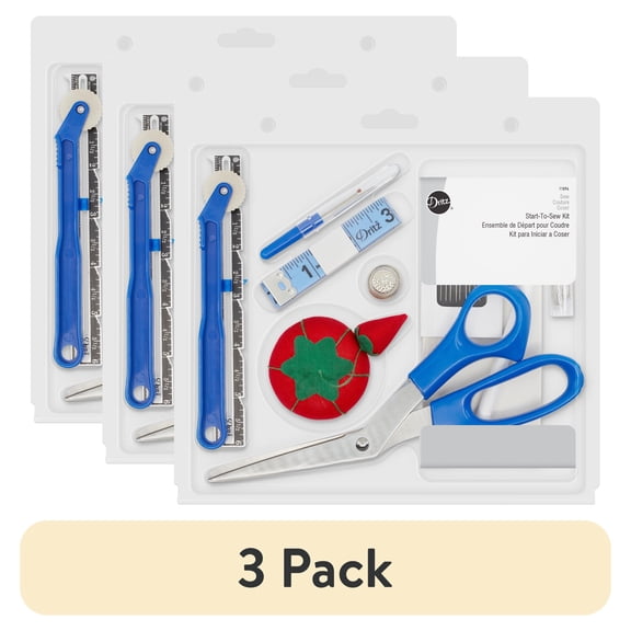 (3 pack) Dritz Start-To-Sew Kit