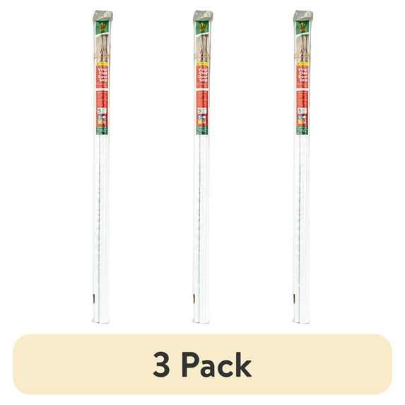 (3 pack) Duck Brand White Replacement Vinyl Clad Door Seal, 4 Strips (40.5 in.) 1 Strip (36 in.)