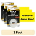 thumbnail image 1 of (3 pack) Duck Max Strength 1 in. x 60 in. Clear Mounting Tape, 1 of 13