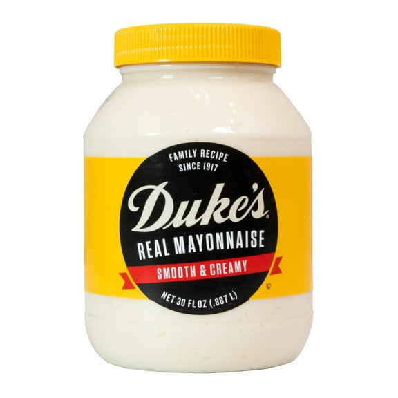 Duke's® Real Mayonnaise, 30 oz Jar, Smooth & Creamy Mayo
